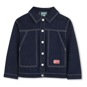 Kenzo - Kenzo Garden Denim Jacke | Dunkelblau