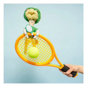 The Furry Folks - Tennis Hooman Kratzspielzeug | Grün