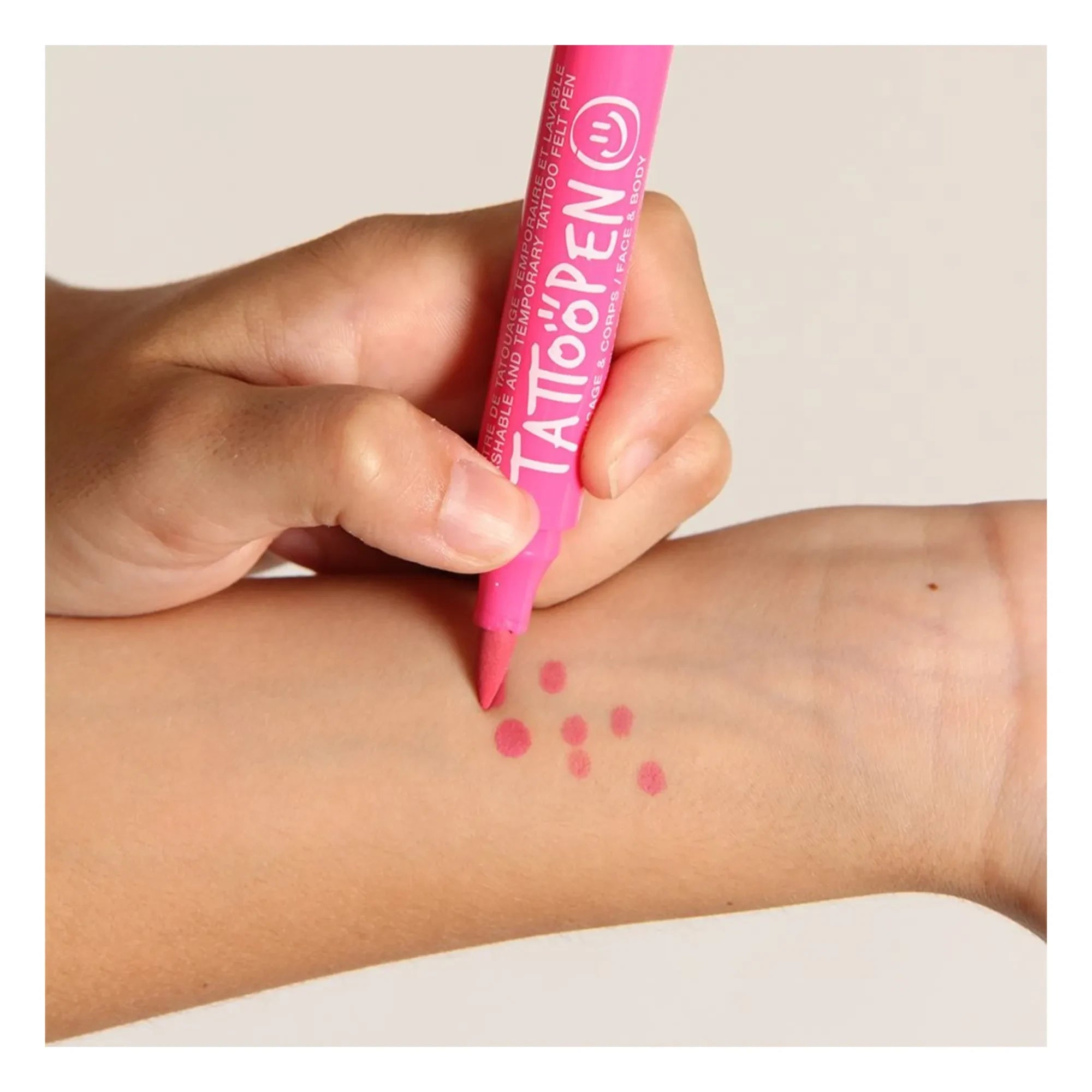 Nailmatic Kids - Dövme Kalemi | Pembe