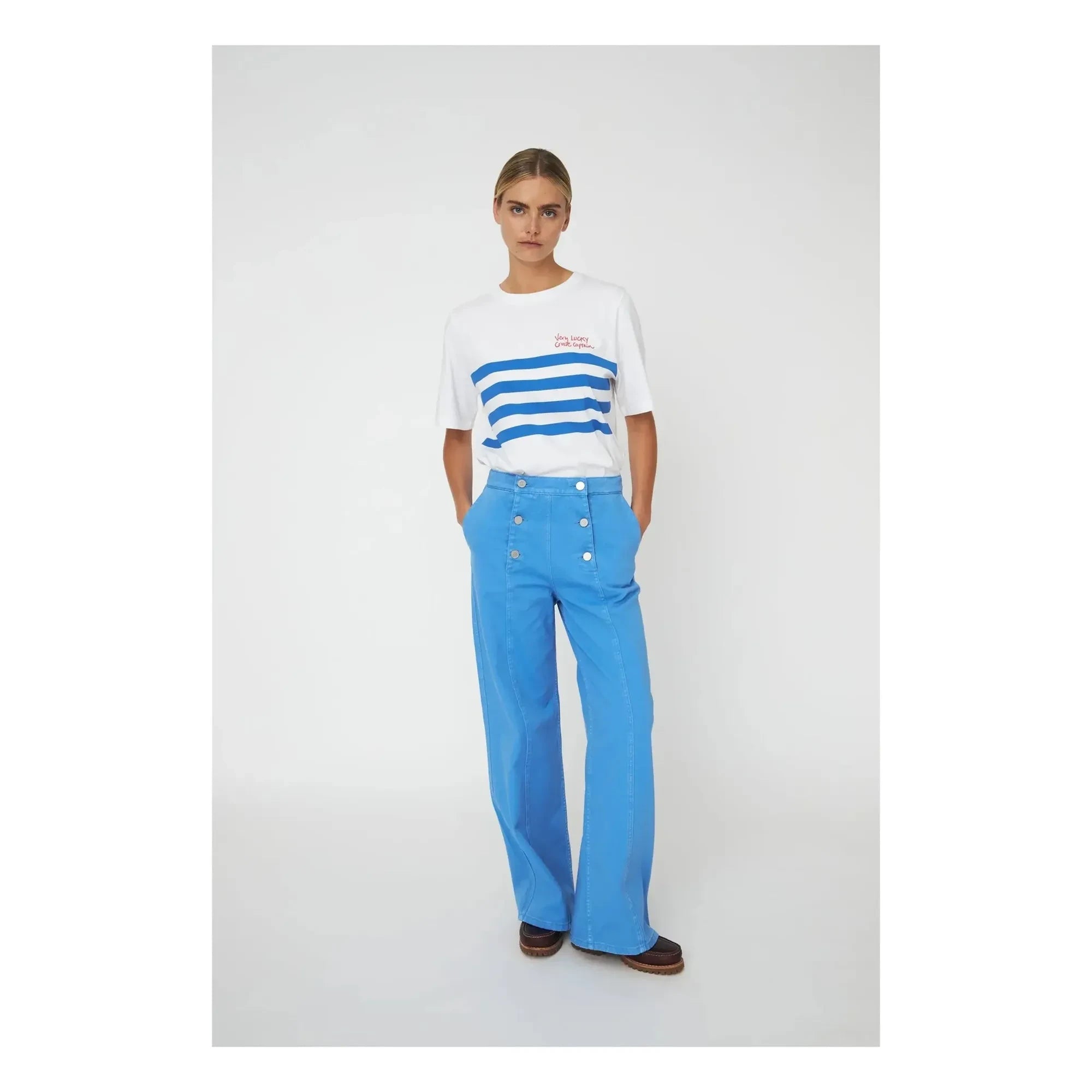 Stella Nova - Sailors Bio-Baumwollhose | Blau