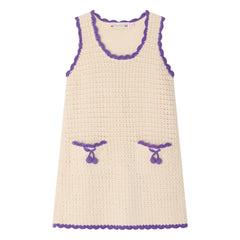 Bonpoint - Lali Strickkleid | Ecru