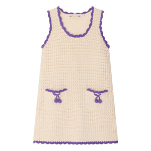 Bonpoint - Lali Strickkleid | Ecru
