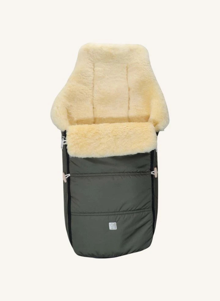 Kaiser - Dublas 2.0 universeller Lammfell-Fußsack | Khaki