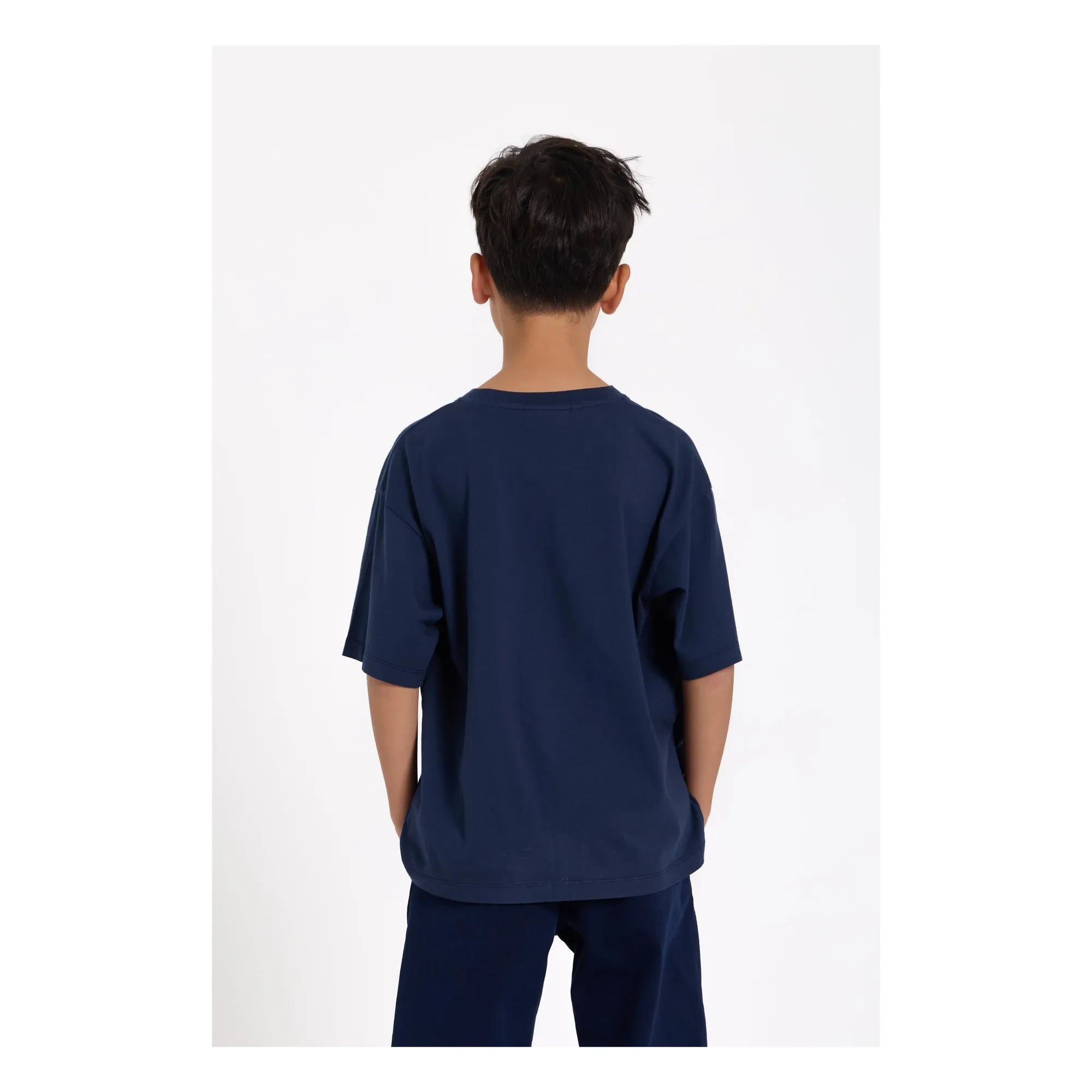 Smallable Kid - Nils Bio-Baumwoll T-Shirt | Waschblau