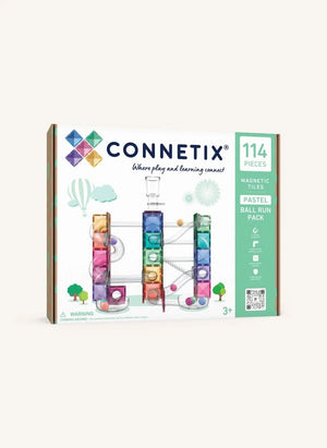 Connetix - Pastell 114 Teile Balllauf-Set