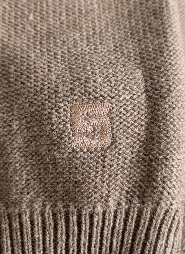 Smallable Kid - Matteo Wolle Pullover | Dunkelbraun