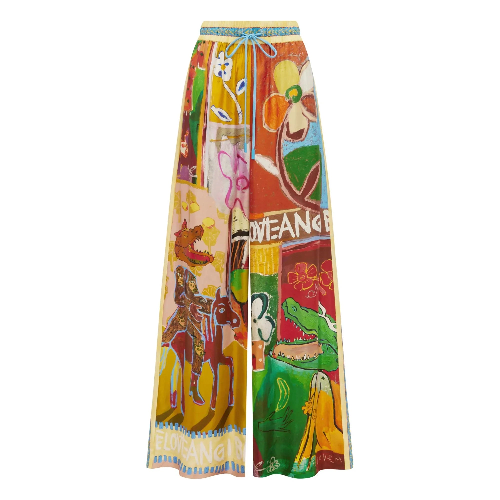 Alémais - Mlak Seidenhose | Braun