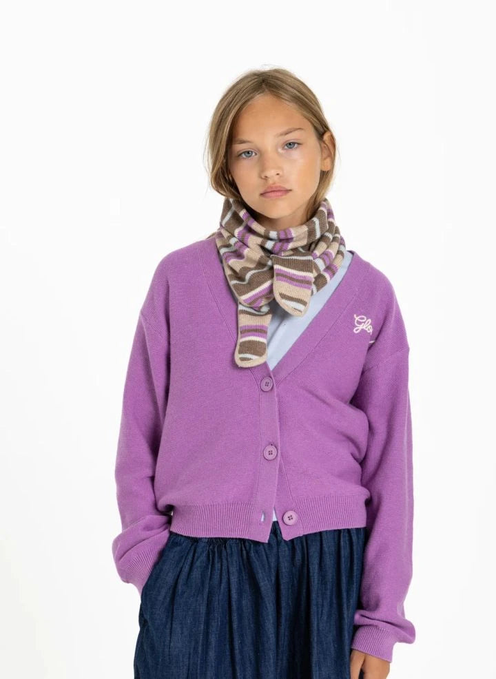 Smallable Kid - Alvi Glow Up Wolle Cardigan | Zartrosa