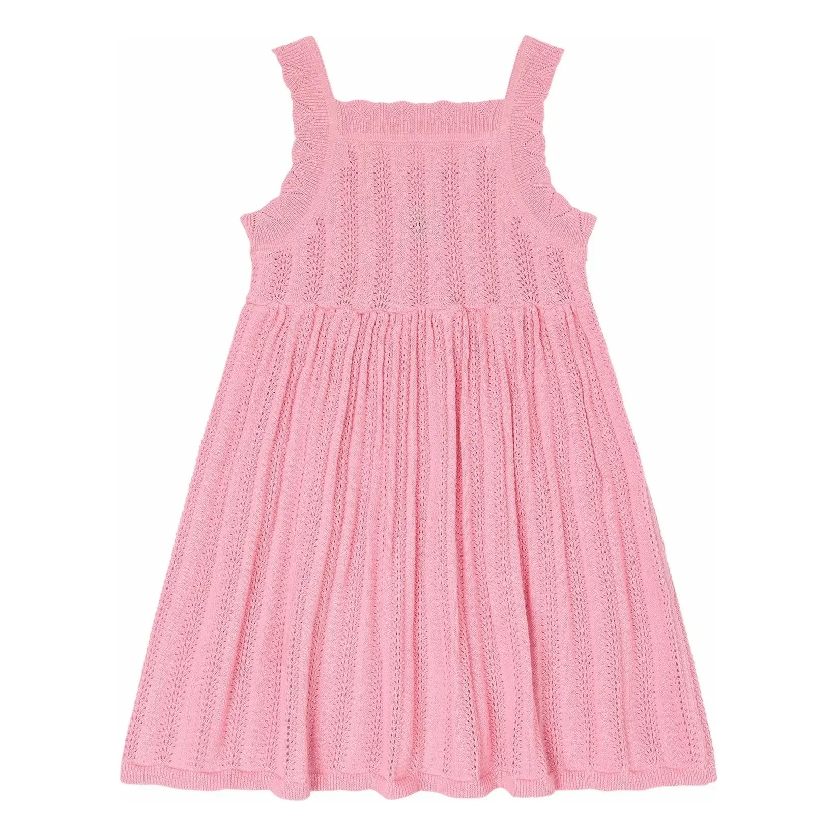 FUB - Sommerkleid aus Bio-Baumwolle, Feinstrick | Zuckerrosa