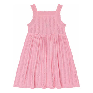 FUB - Sommerkleid aus Bio-Baumwolle, Feinstrick | Zuckerrosa