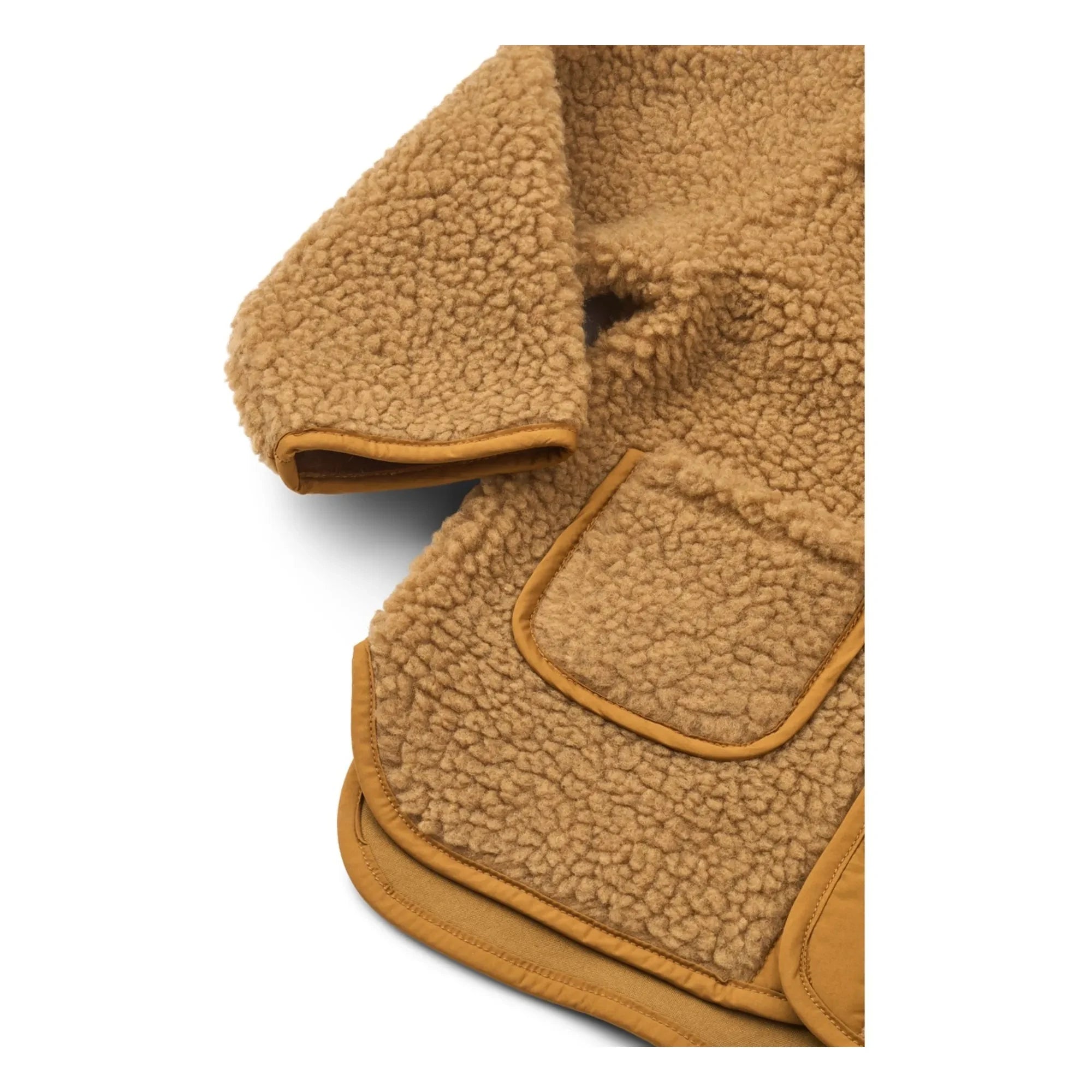 Liewood - Lora Ourson Recyceltes Faser Sherpa Jacke | Braun