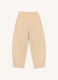 Cordera - Samt Baumwollhose | Beige