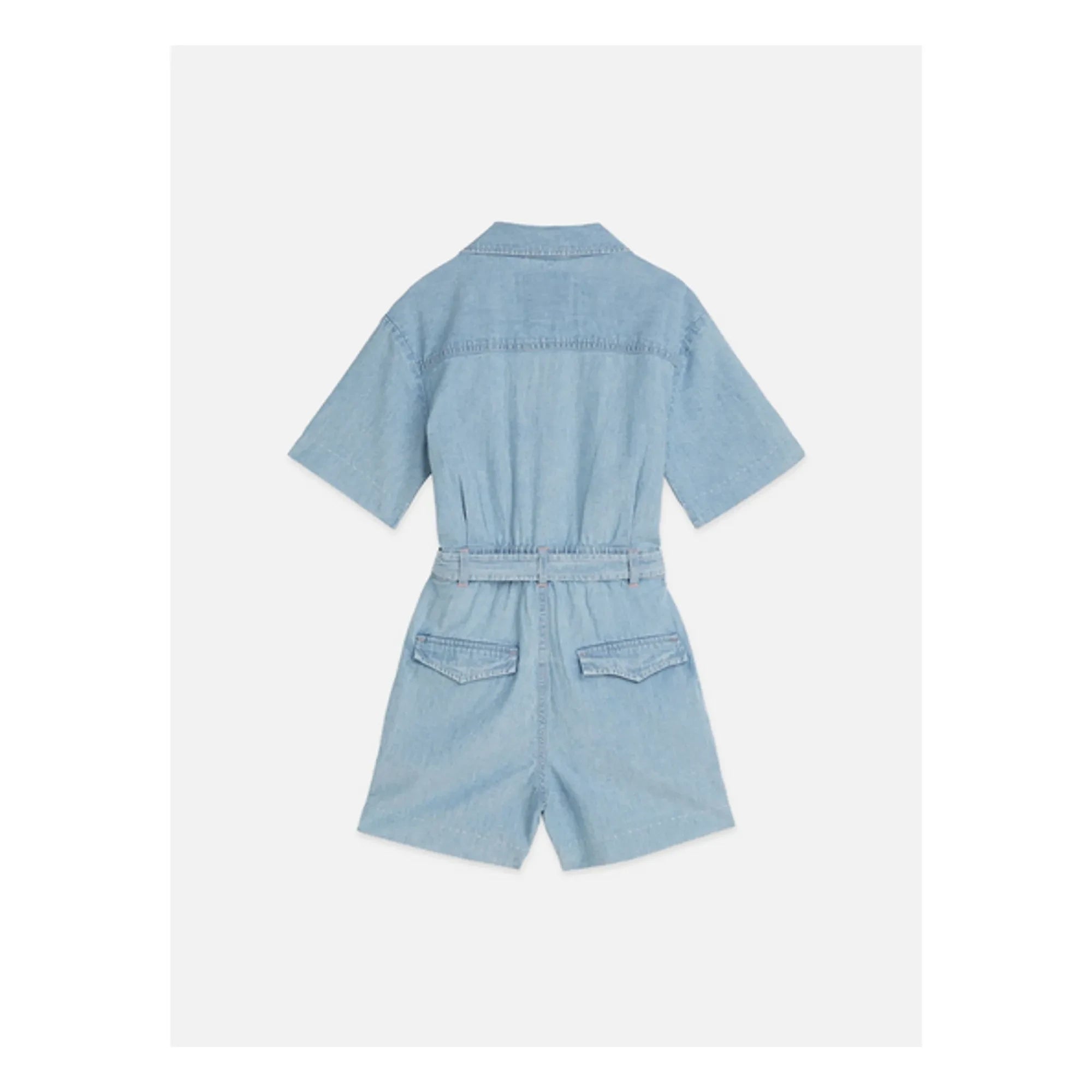 Scotch & Soda – Chambray-Jumpsuit | Hellblau