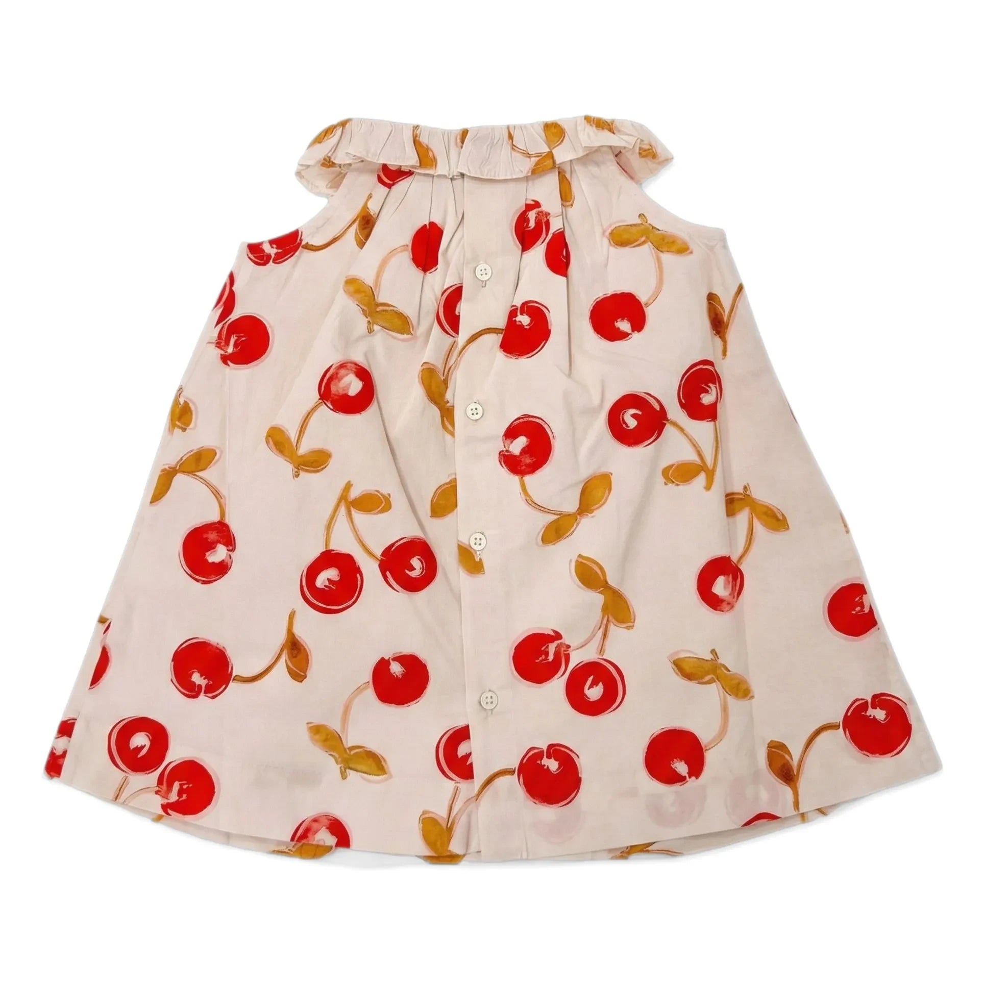 Bonpoint - Niniki Cerises Kleid aus Bio-Baumwolle | Rot