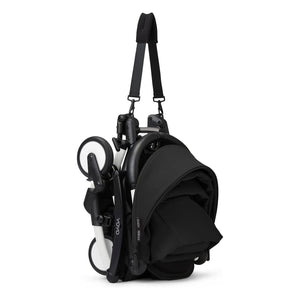 Stokke® - YOYO³ 0+ Neugeborenenwagen Weißer Rahmen | Schwarz