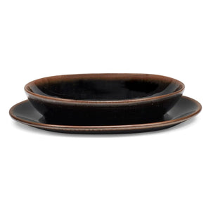 Serax - Uncharted Out of Lines Suppenteller - 2er Set | Braun