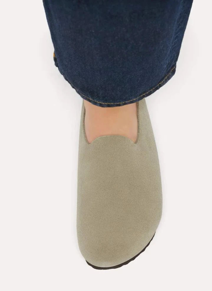 BIRKENSTOCK - Amsterdam Umhüllte Wildleder-Sandalen