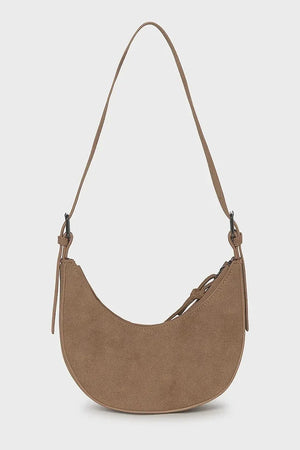 Mayoral Wildleder-Croissant-Tasche für Kinder