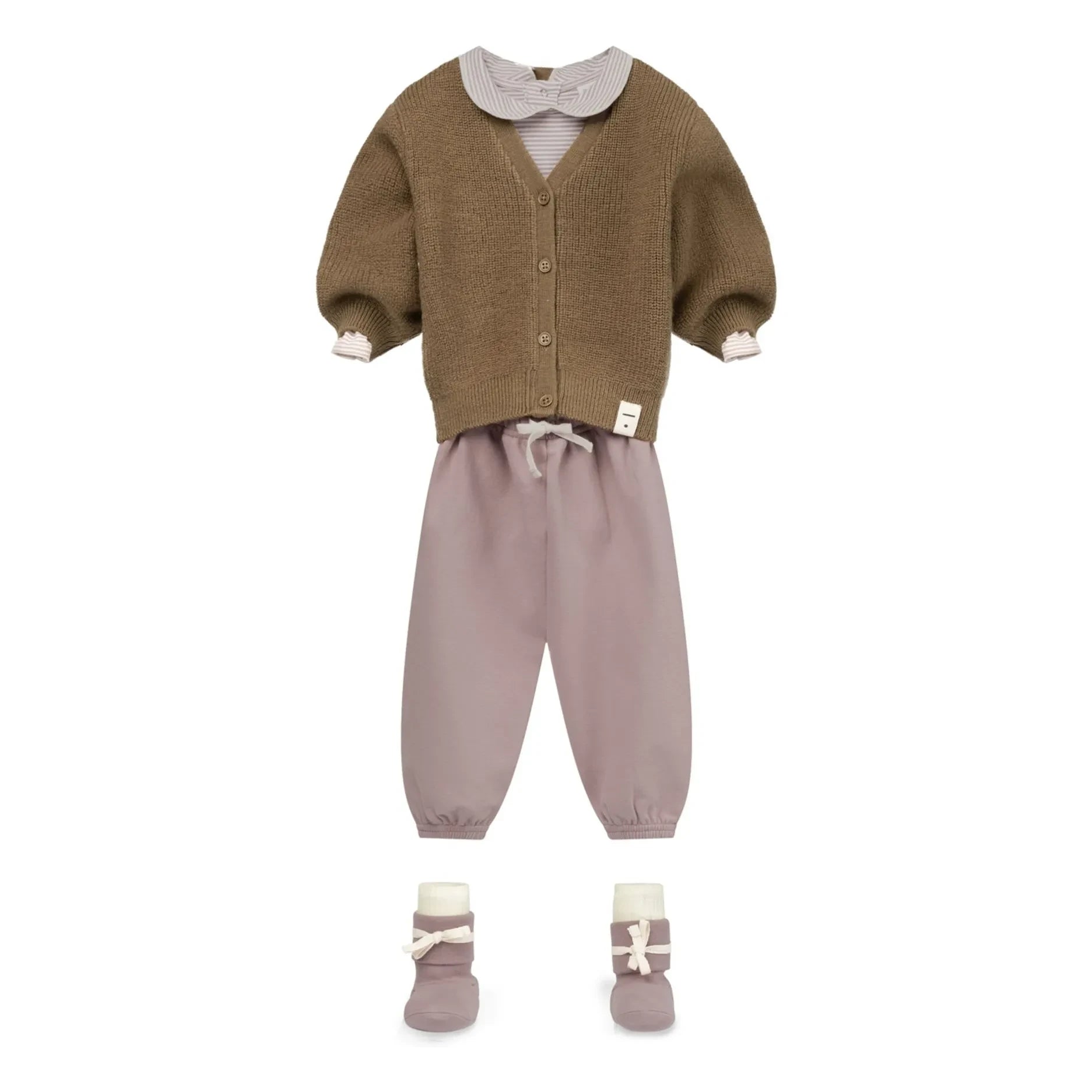 Gray Label - Jogger Mini Bio-Baumwolle | Pflaume