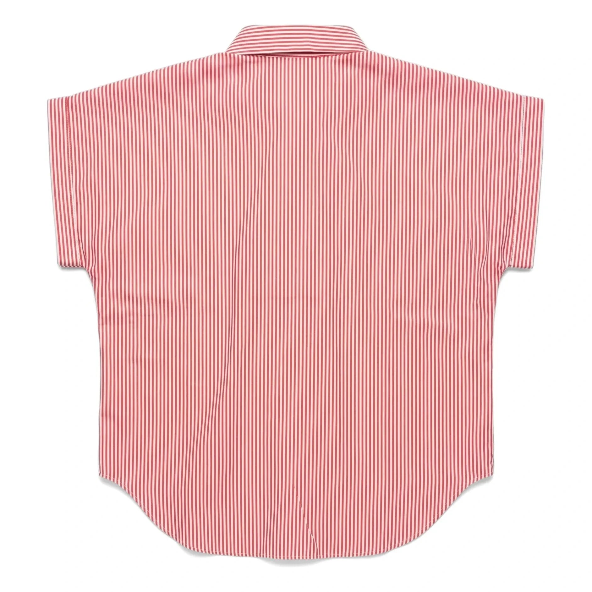 Smallable Woman - Gestreifte Bella Crop Bluse | Kirschrot