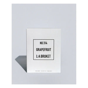 L:A BRUKET – Grapefruit-Duftkerze – 260g | Farblos