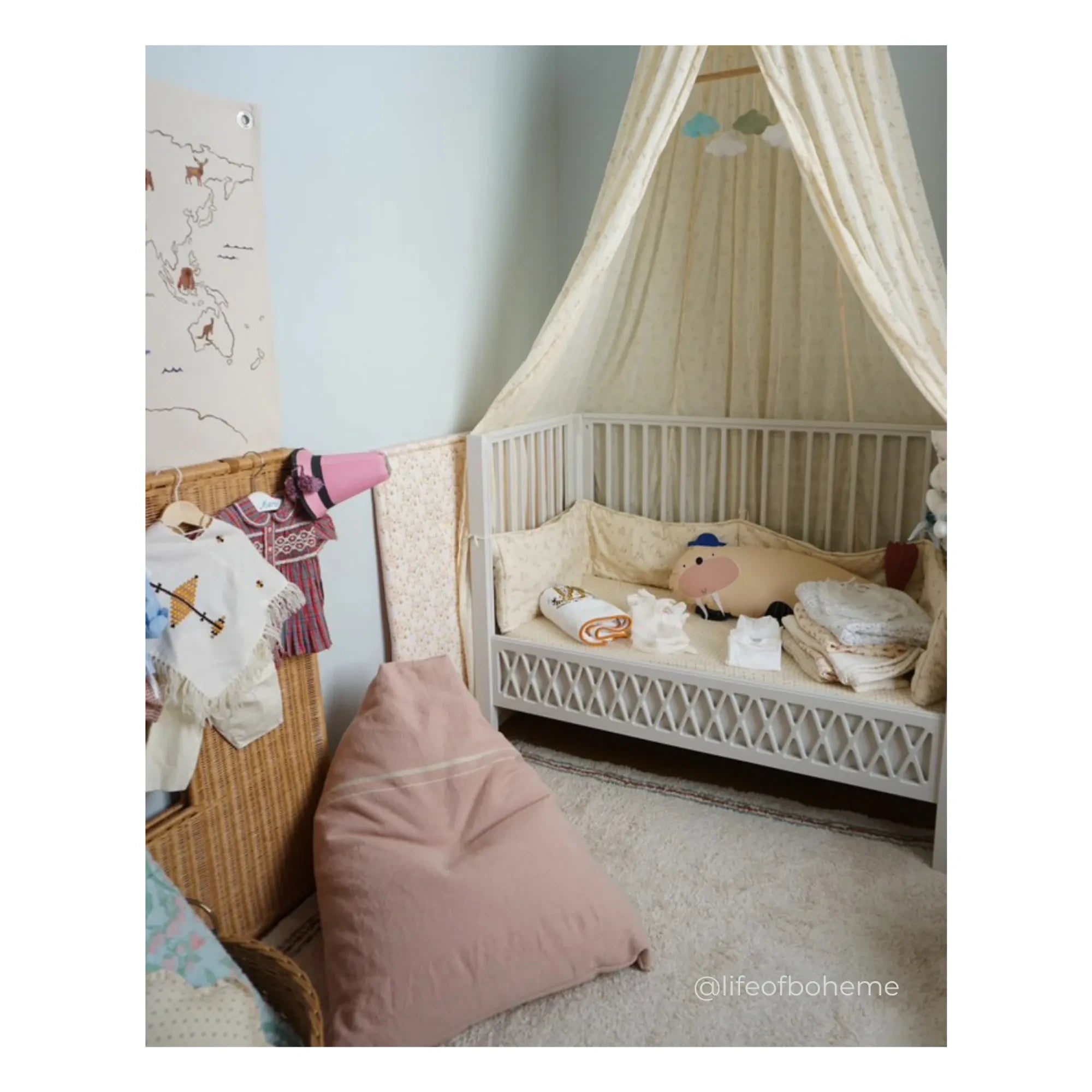 Lorena Canals - Sitzsack Cleo | Rosa