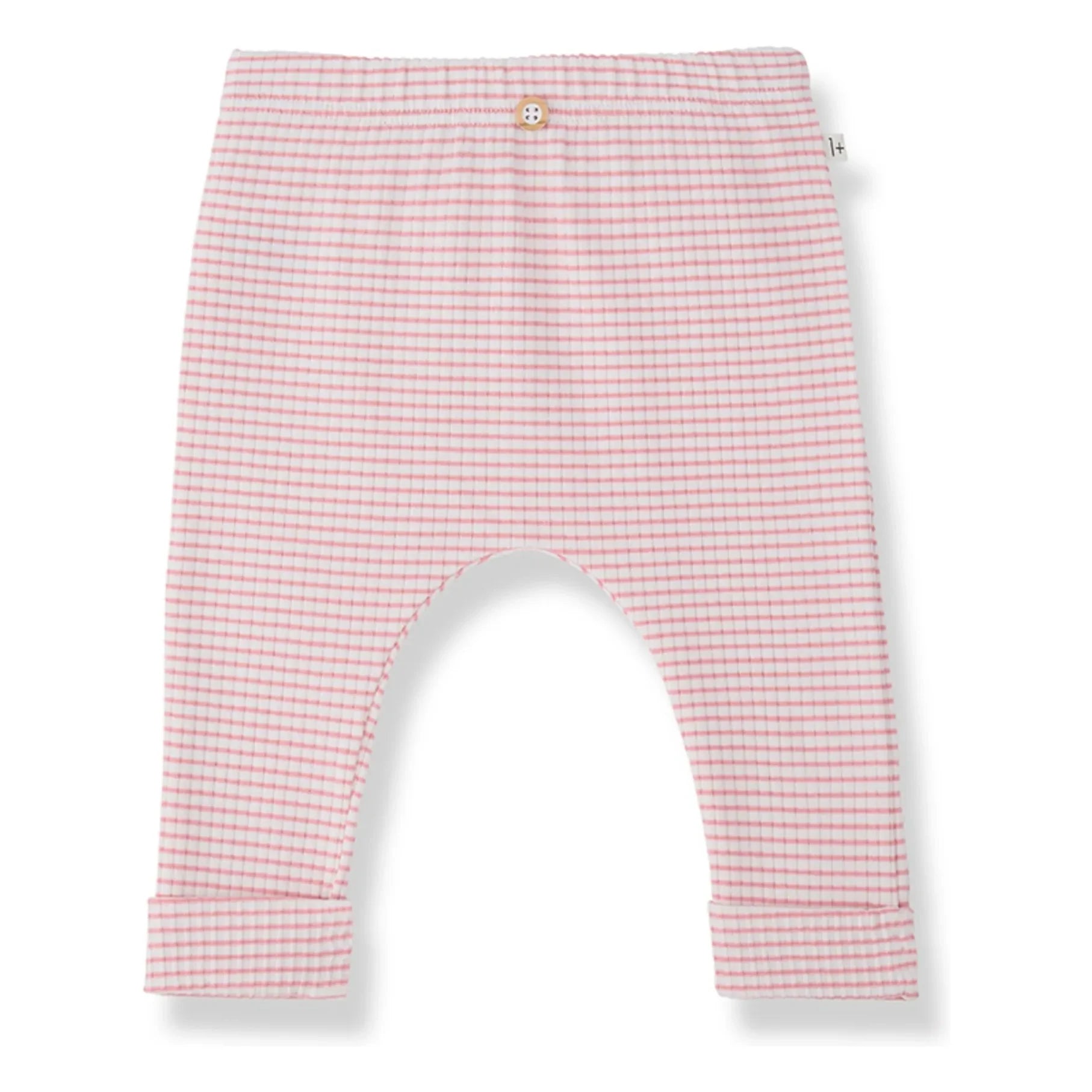 1+ in the family - Gestreifte Rippenleggings Gava | Puder