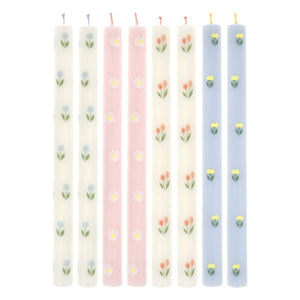 Meri Meri - Blumenkerzen - 8er-Set