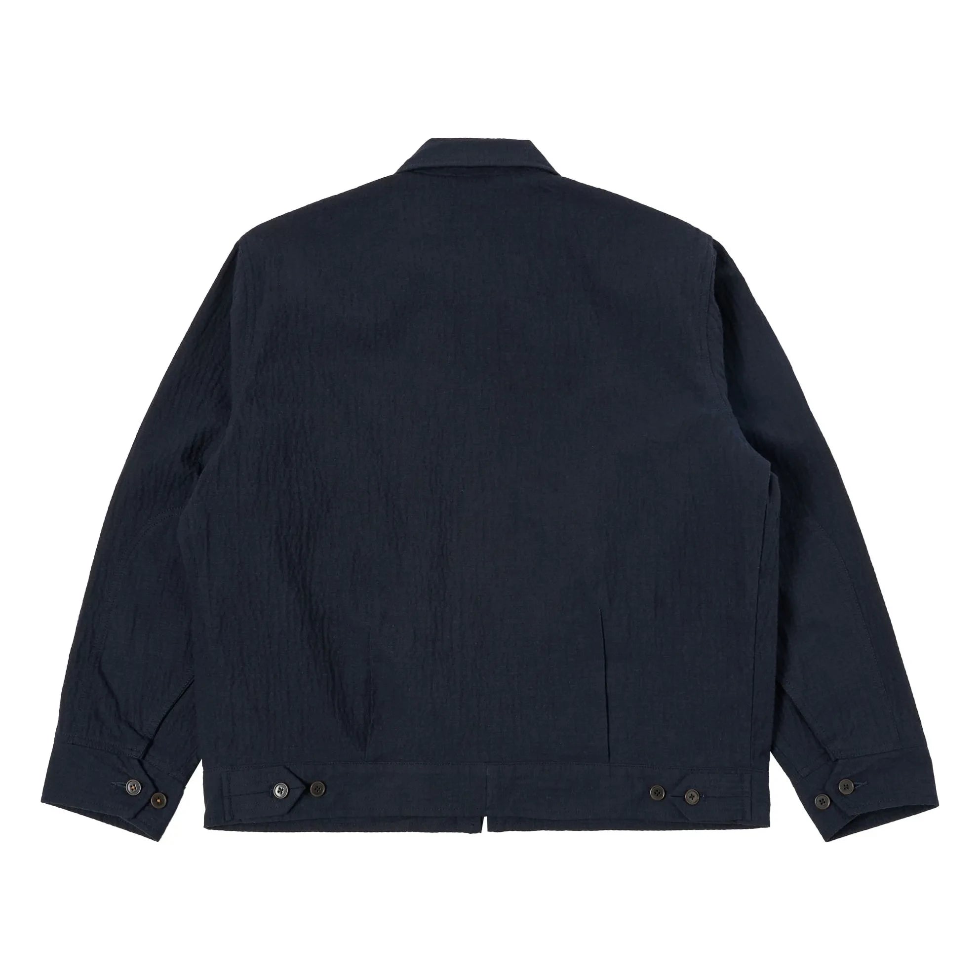 Universal Works - E130 Ospina Jacke aus recycelter Baumwolle | Navy