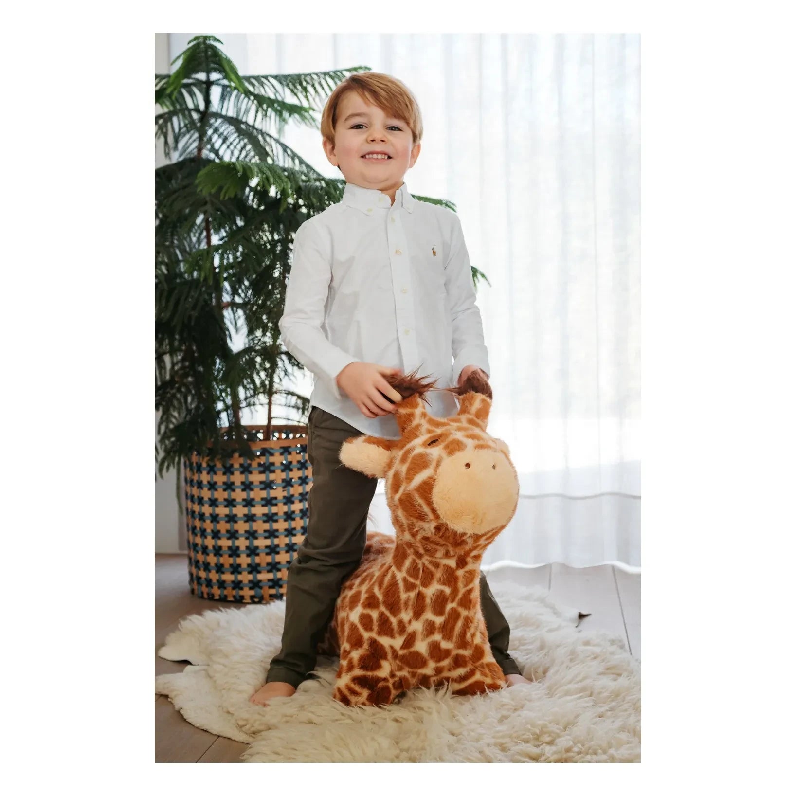Wild & Soft - Zıplayan Zürafa | Turuncu