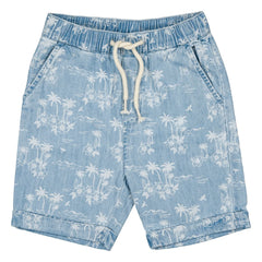 Louis Louise - Denim Bermuda Soho Hawaii | Hellblau