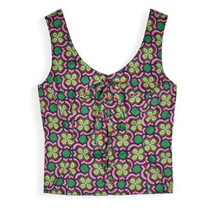 Maria de la Orden - Bowen Baumwoll-Top | Rosa