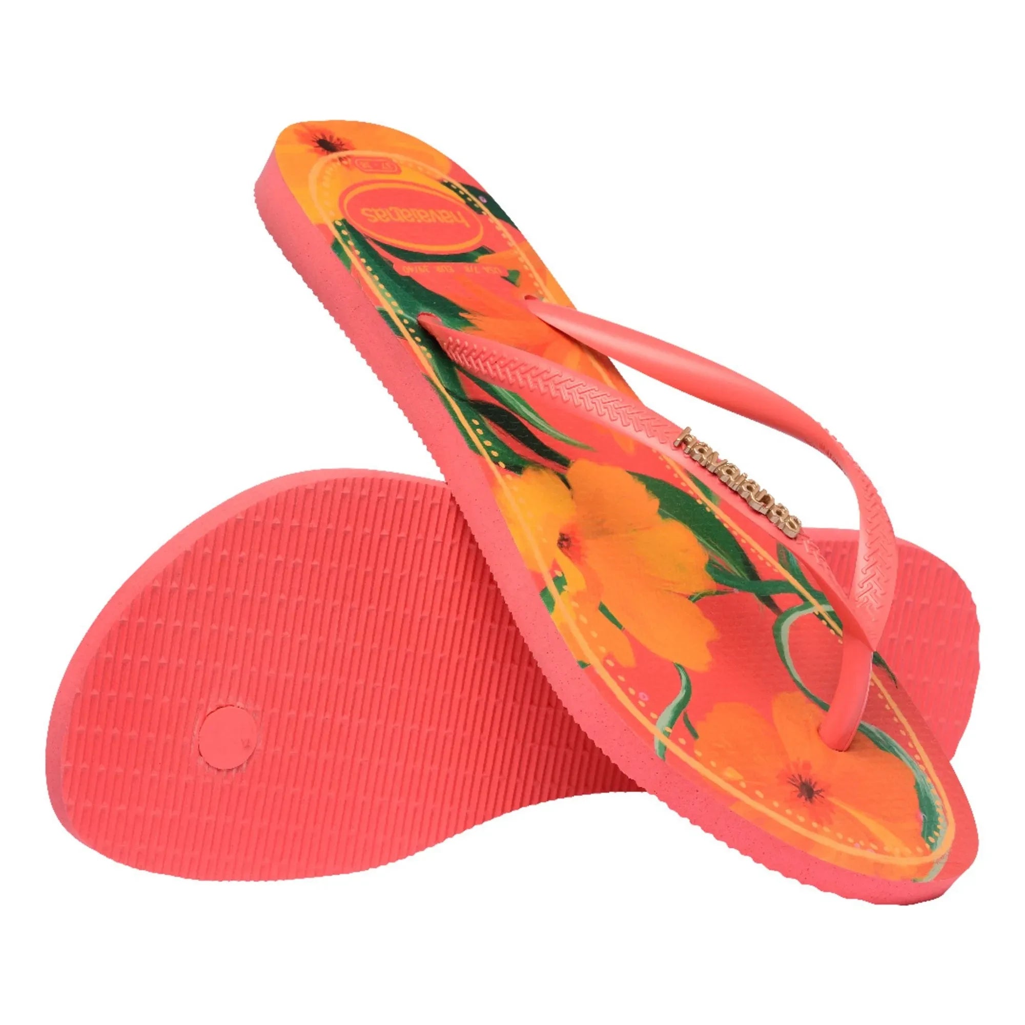 Havaianas - Slim Tropical Zehentrenner | Koralle