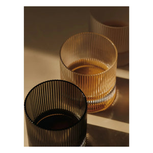 Ferm Living - Ripple Gläser - 2er-Set
