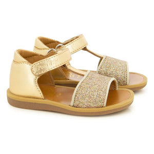 Pom d'Api - Poppy Easy Glitter Sandalen | Gold