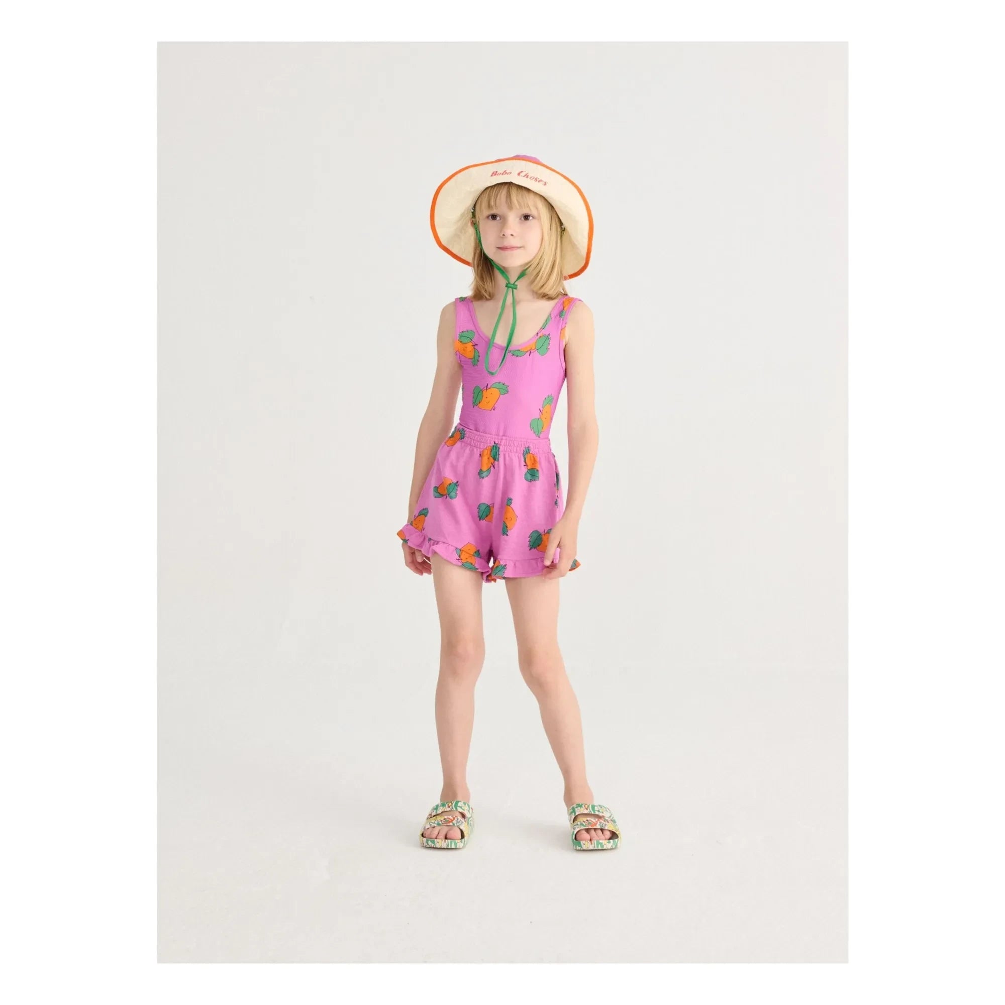 Bobo Choses - Orange Badeanzug Recycelte Fasern | Lila