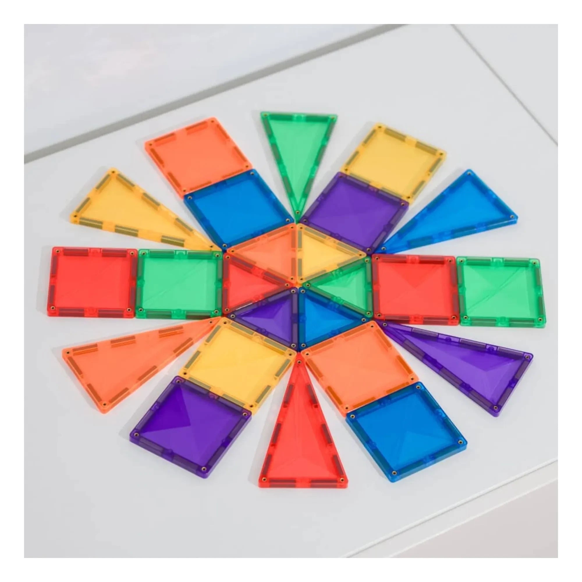Connetix - Mini-Pack - 24 Teile | Regenbogen