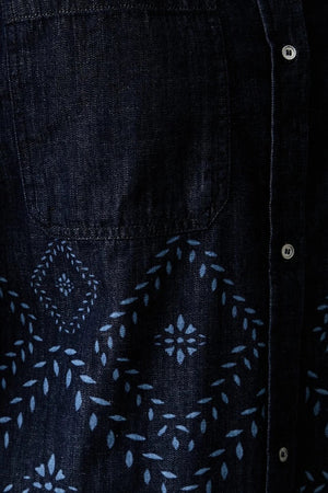 Weekend Max Mara kadın denim gömlek WKDALARE