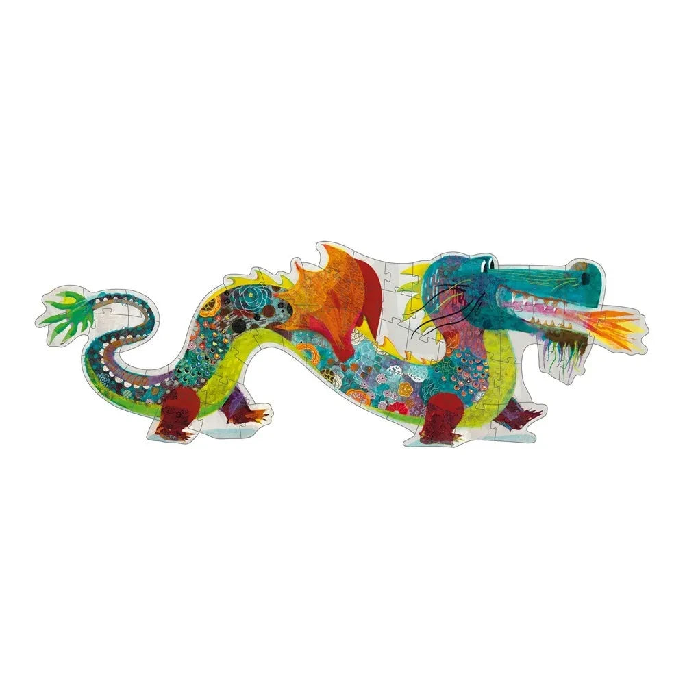 Djeco - Riesenpuzzle Leon der Drache