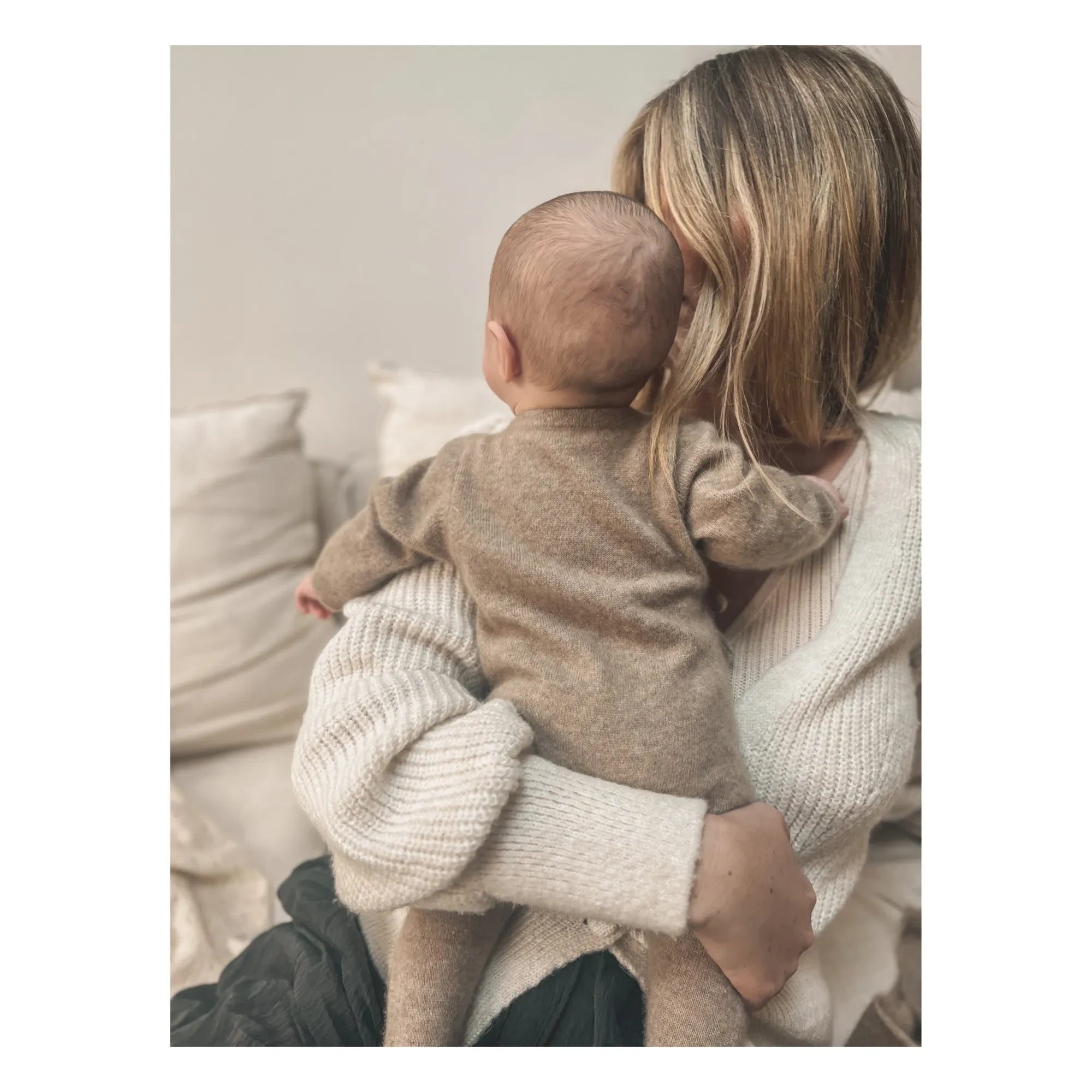 My Little Freckle - Bio-Kaschmir-Babystrampler | Camel