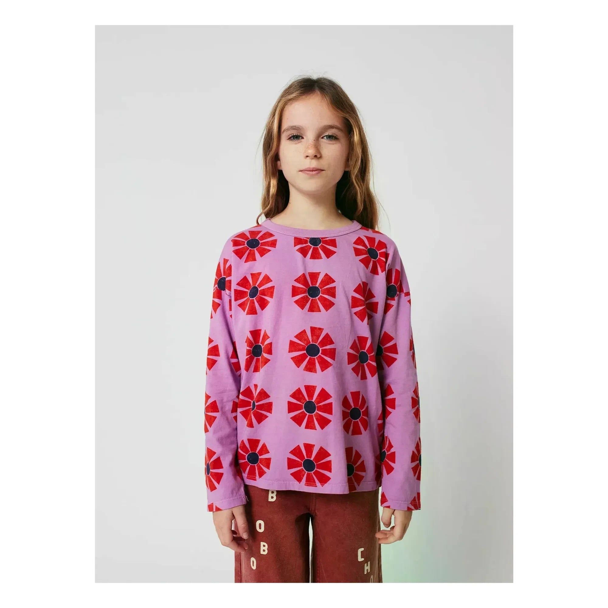 Bobo Choses - Kaleidoscope organik pamuklu T-shirt | Lila