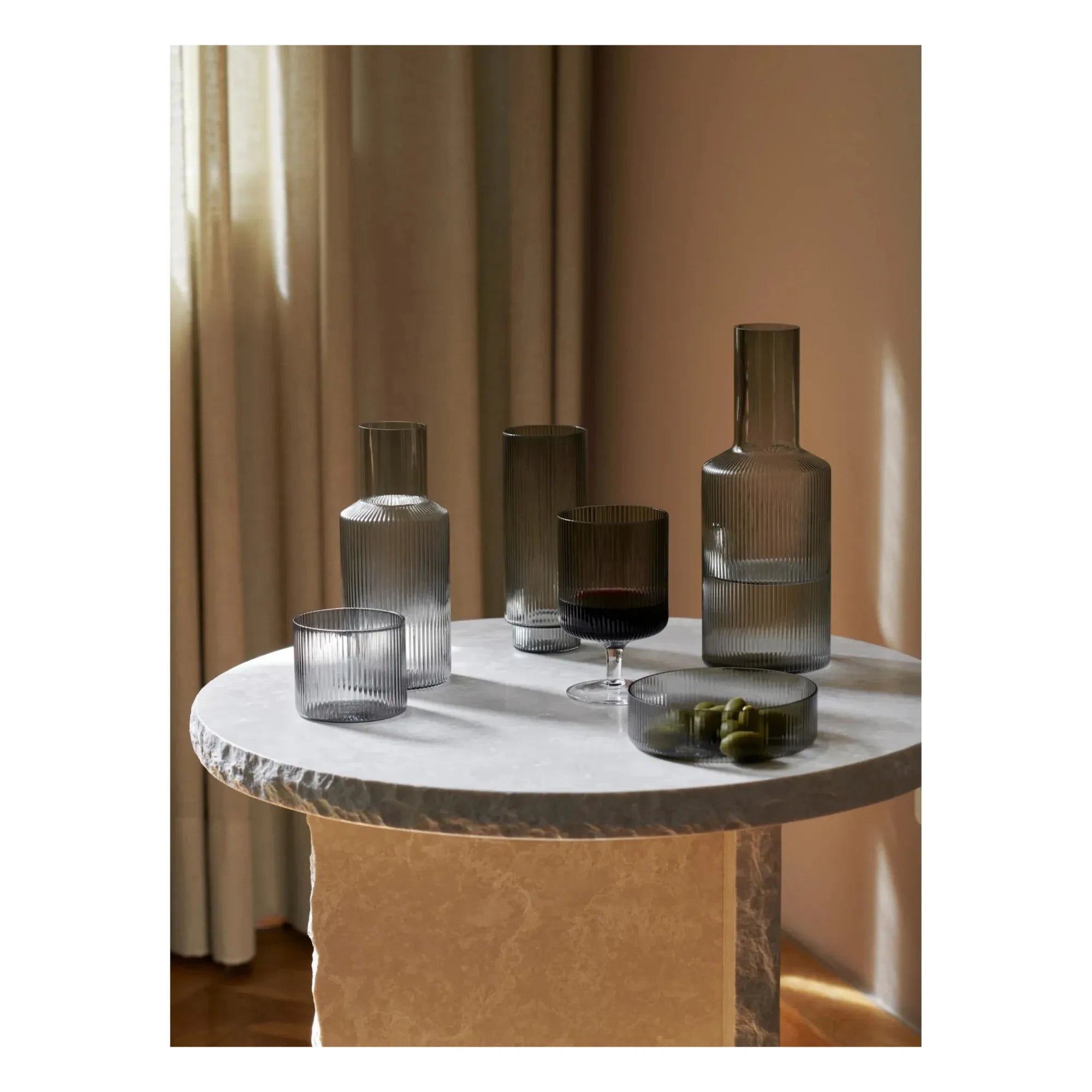 Ferm Living - Ripple Karaffe 1 L