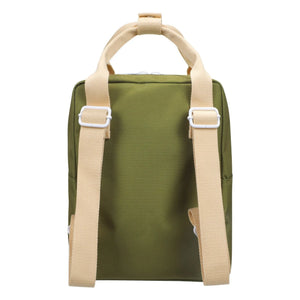 Sticky Lemon - Kleiner Umschlag-Rucksack | Khaki