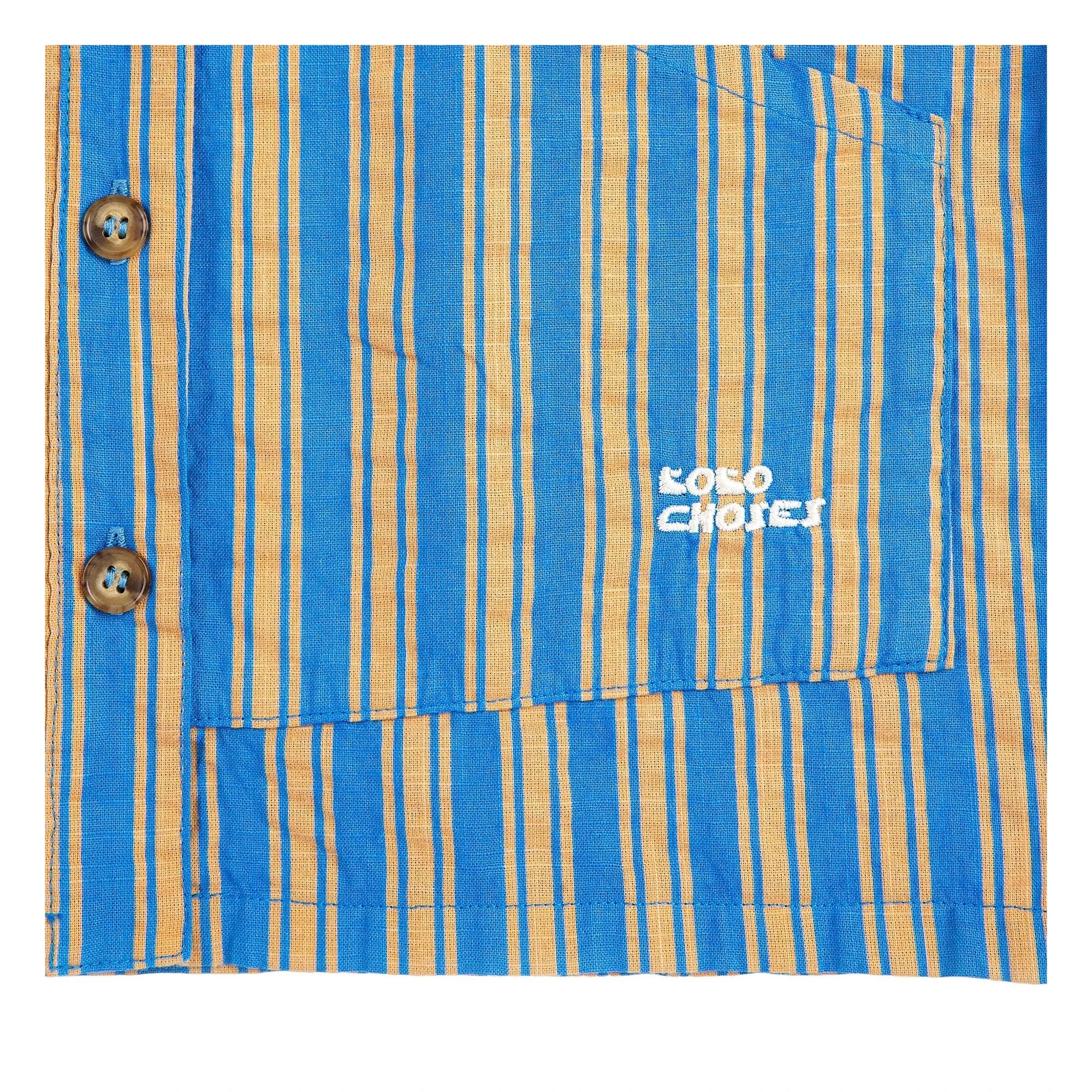 Bobo Choses - Gestreiftes Hemd | Blau