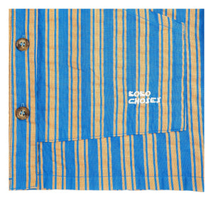 Bobo Choses - Gestreiftes Hemd | Blau