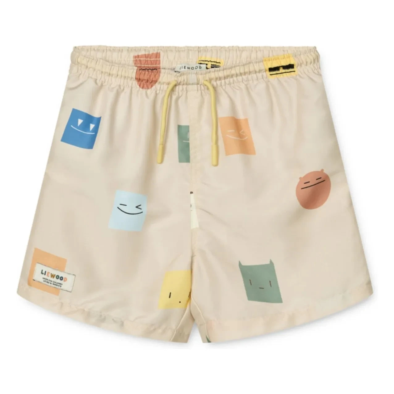 Liewood – Duke Badeshorts aus recycelter Faser | Creme