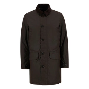 Barbour – Mac Waxed Jacke | Braun