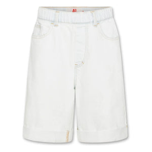 AO76 - Adamo Jeansshorts | Weiß