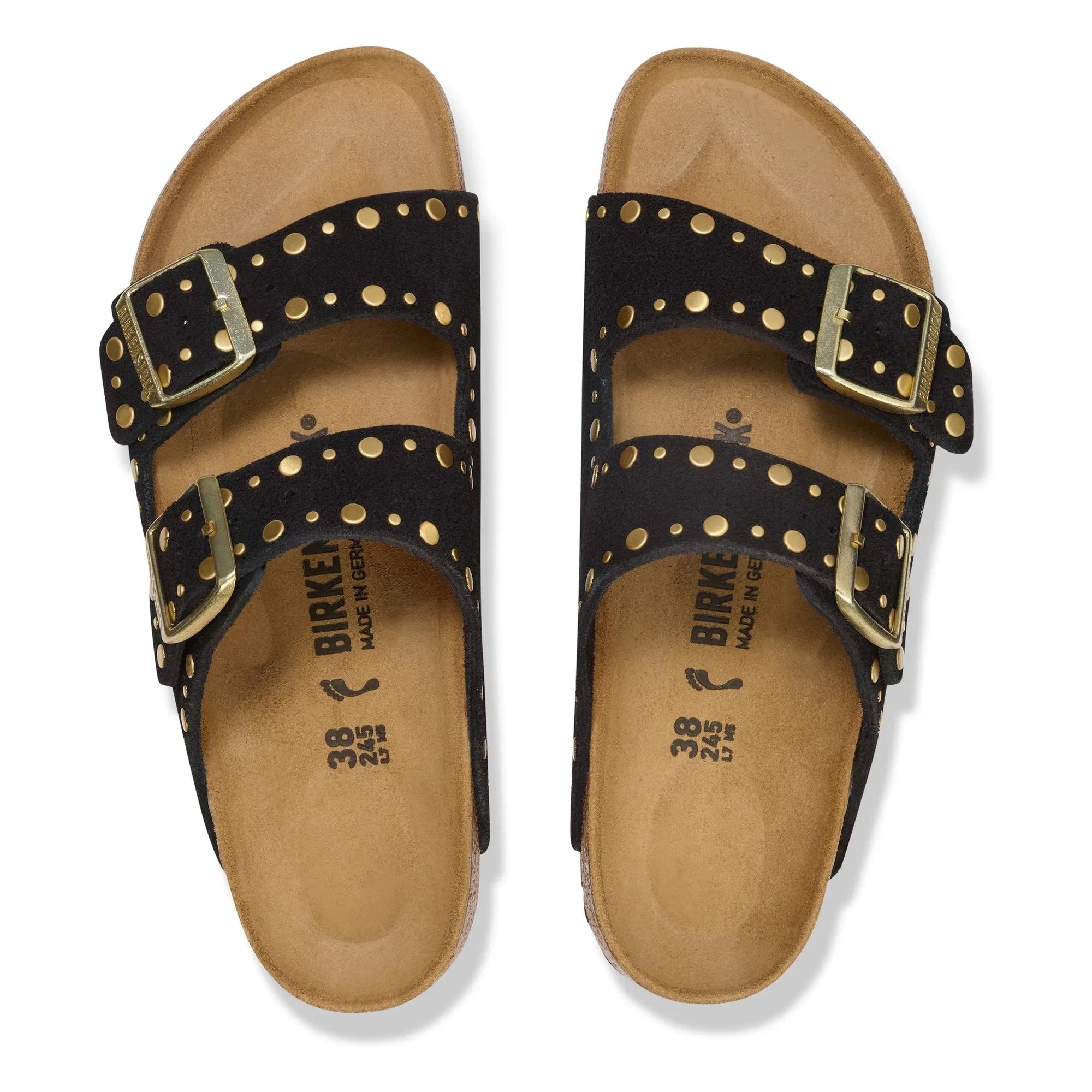 BIRKENSTOCK - Arizona Rivet Sweden Sandalen | Schwarz