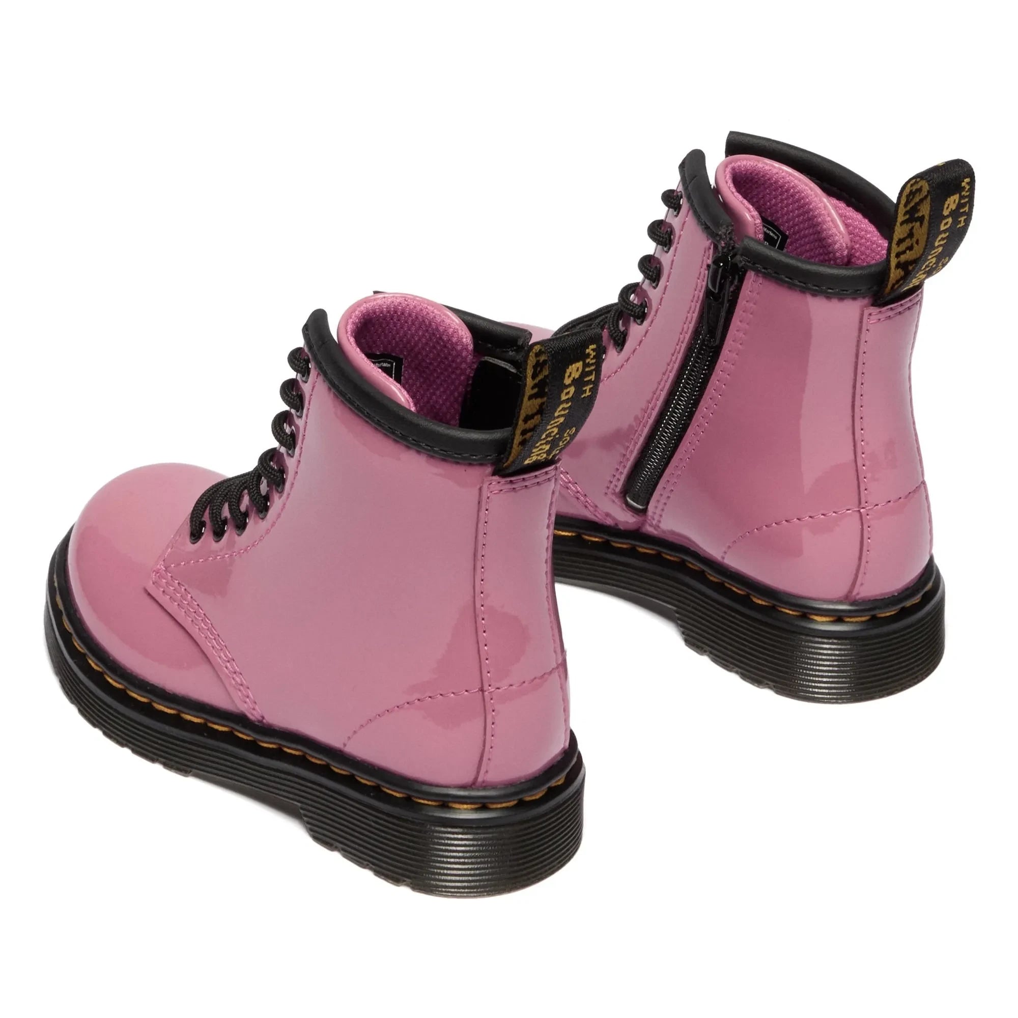 Dr Martens - 1460 J Patent Schnürstiefel | Rosa